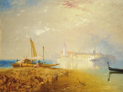 La isla de Murano, 1867-69 de James Baker Pyne